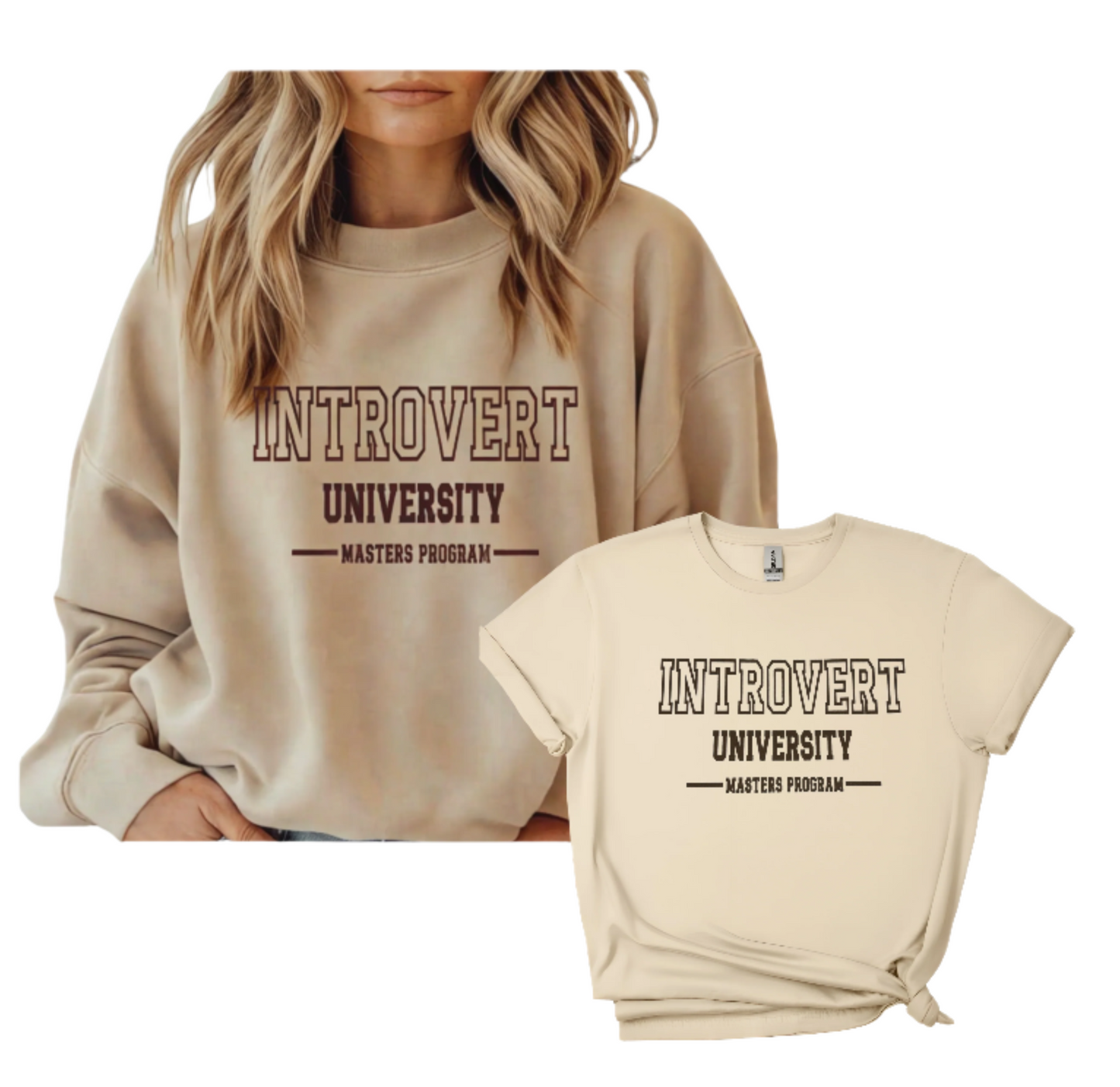 Introvert University Masters Program T-Shirt/Sweatshirt